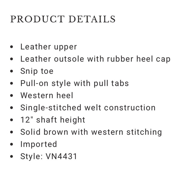 Justin Western Boots size 7.5B - Picture 4 of 4